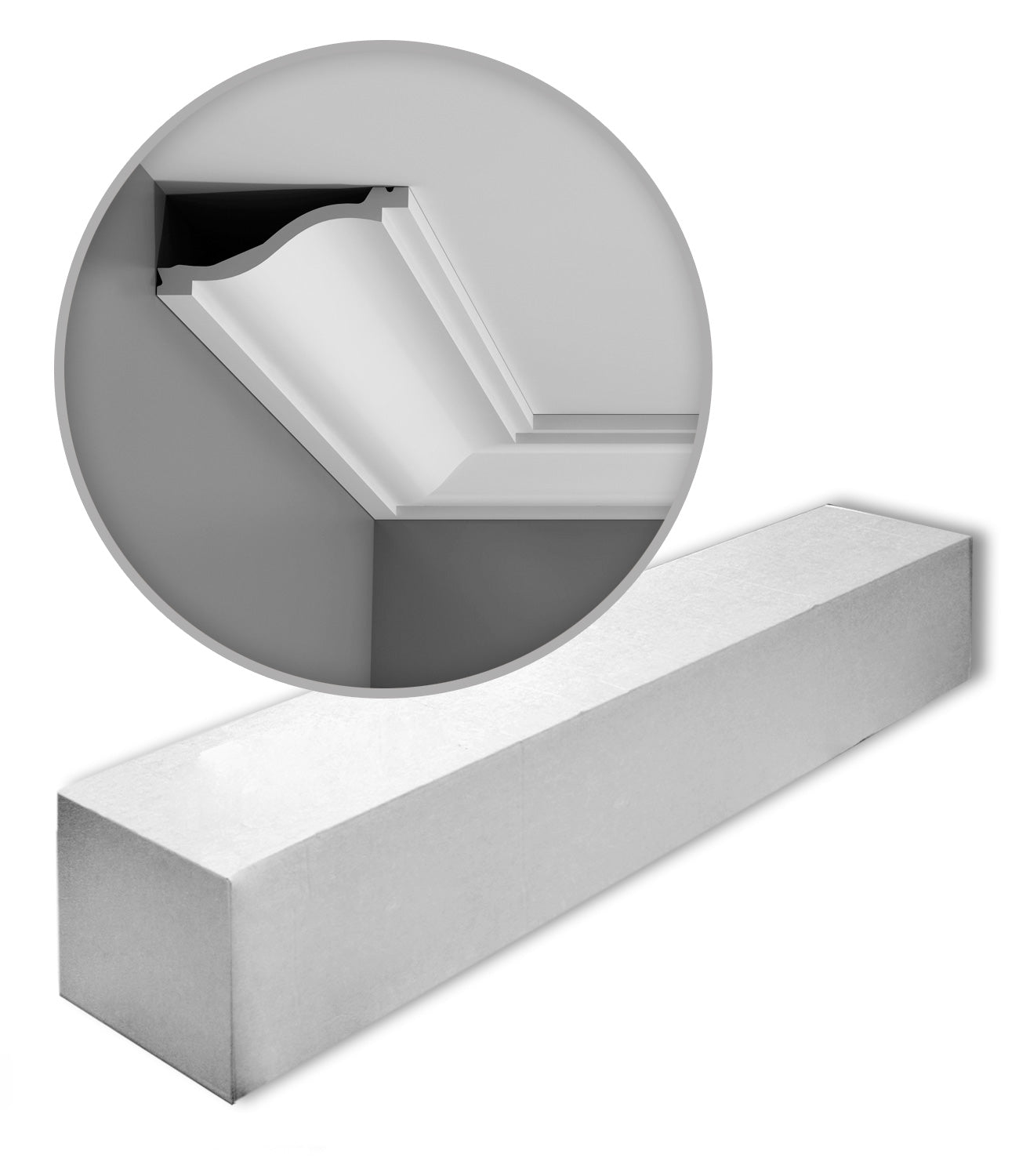 Orac Decor C331 LUXXUS 1 carton complet 13 Corniches Moulures Cimaises 26m clicktofournisseur.com