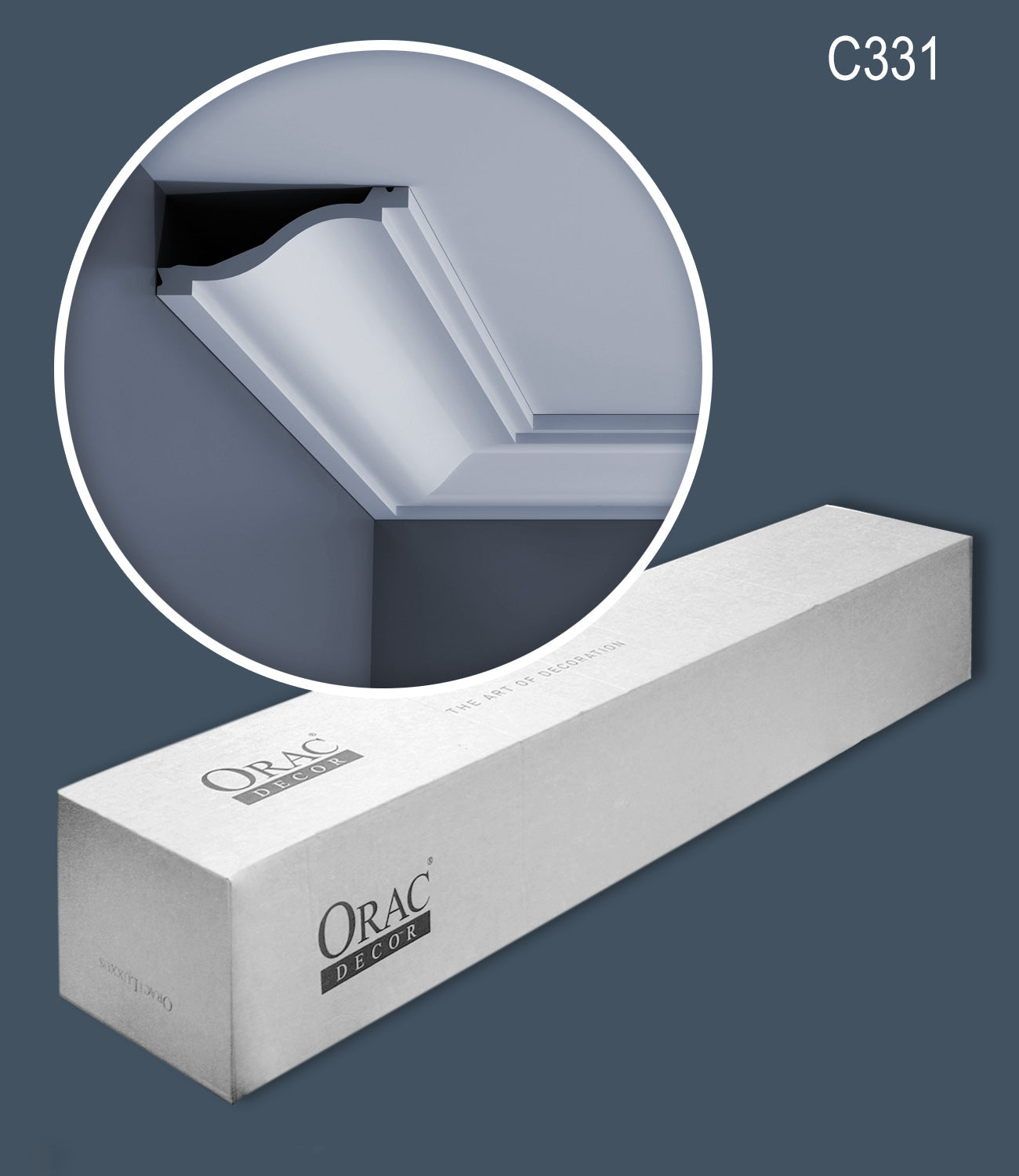 Orac Decor C331 LUXXUS 1 carton complet 13 Corniches Moulures Cimaises 26m clicktofournisseur.com