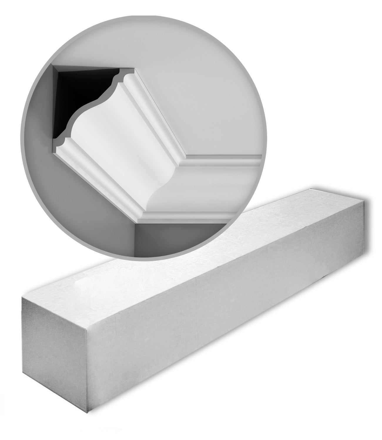 Orac Decor C333 LUXXUS 1 carton complet 13 Corniches Moulures Cimaises 26m clicktofournisseur.com