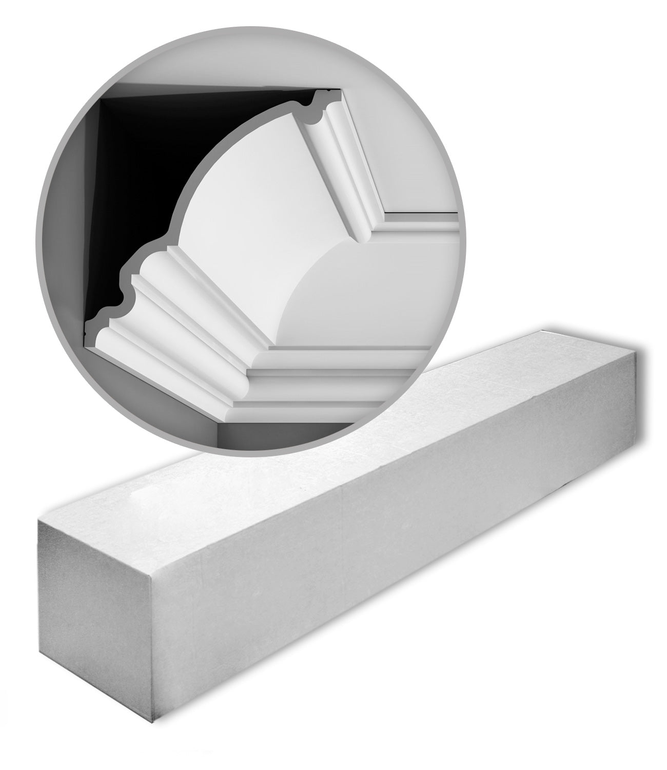 Orac Decor C336 LUXXUS 1 carton complet 6 Corniches Moulures Cimaises 12m clicktofournisseur.com