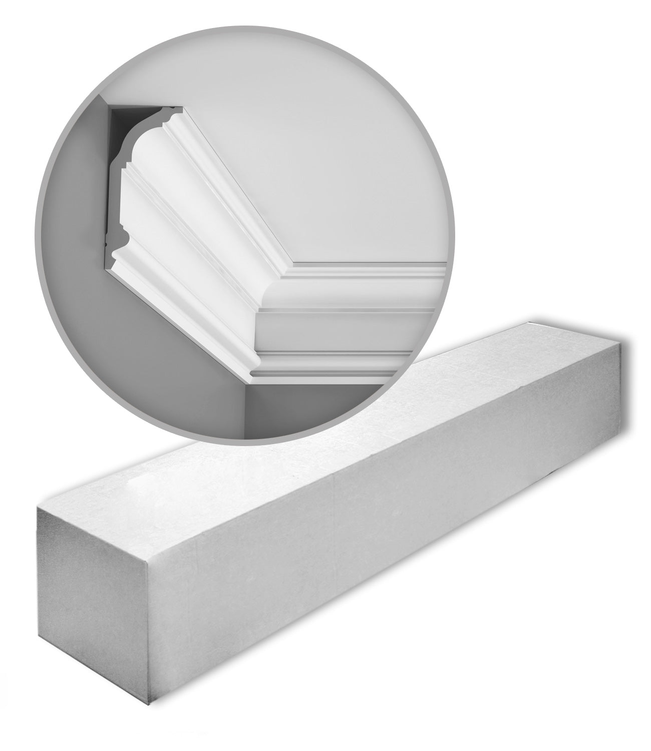 Orac Decor C339 LUXXUS 1 carton complet 7 Corniches Moulures Cimaises 14m clicktofournisseur.com