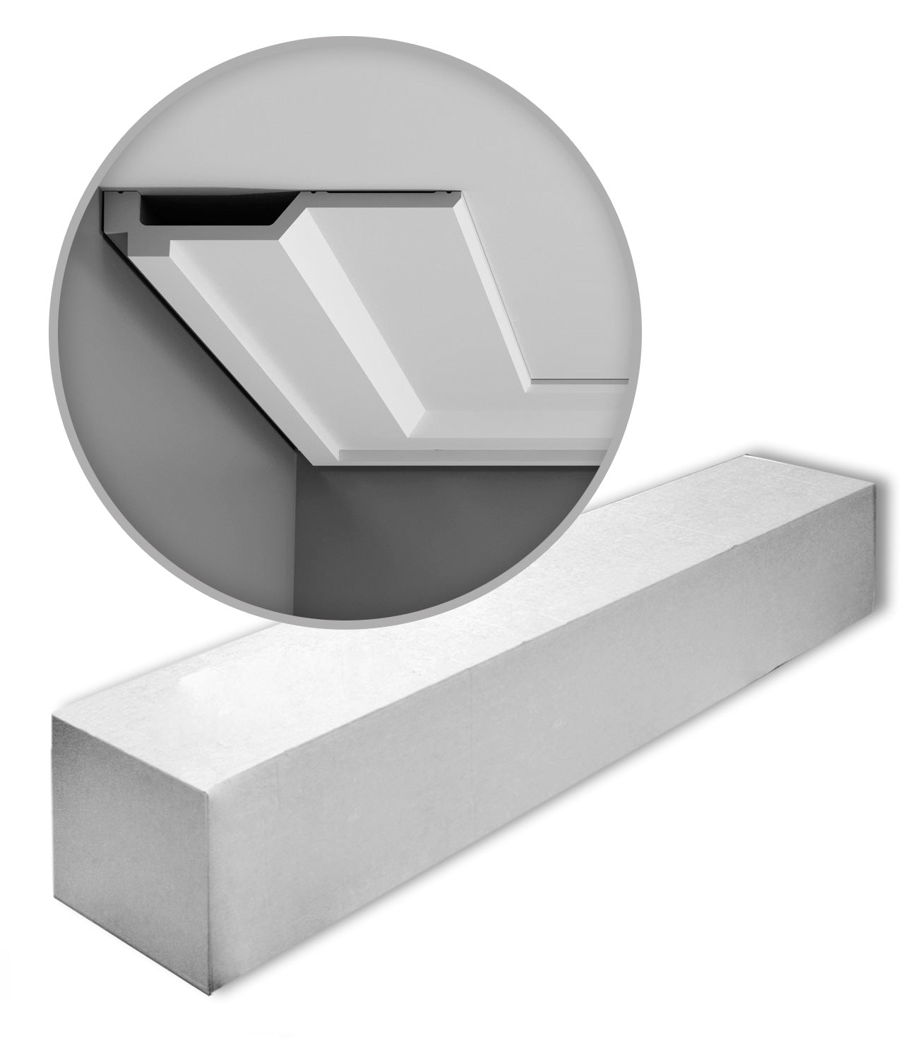 Orac Decor C354 LUXXUS 1 carton complet 9 Corniches Moulures Cimaises 18m clicktofournisseur.com