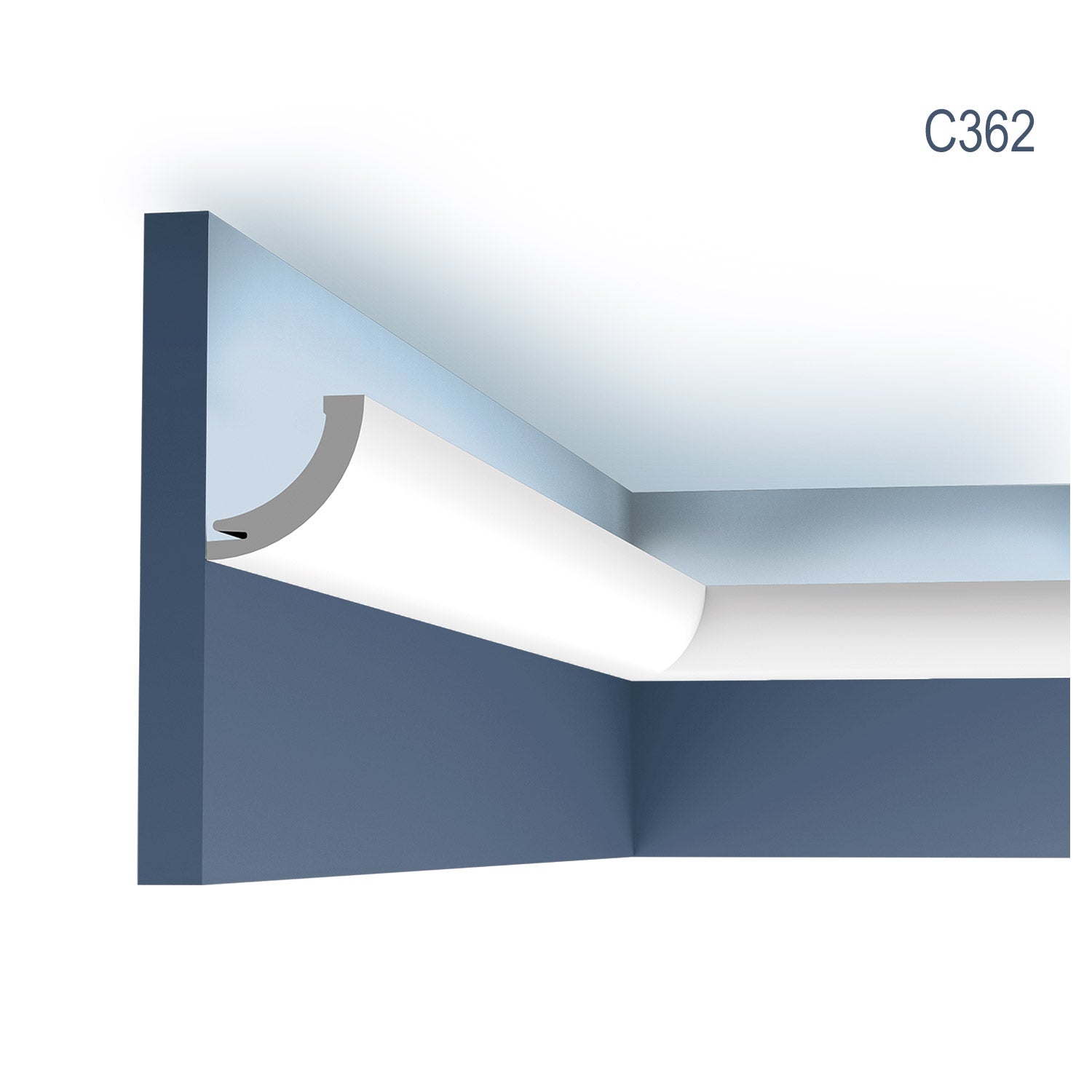 Orac Decor C362 LUXXUS 1 carton complet 12 Corniches Moulures Cimaises 24m clicktofournisseur.com