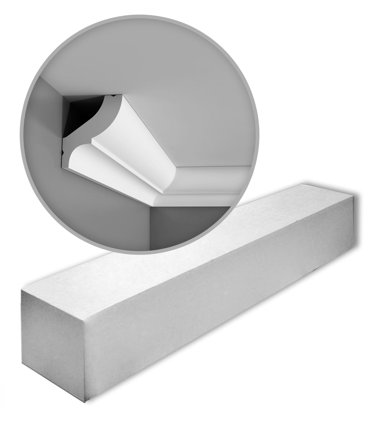 Orac Decor CB502 BASIXX 1 carton complet 10 Corniches Moulures Cimaises 20m clicktofournisseur.com