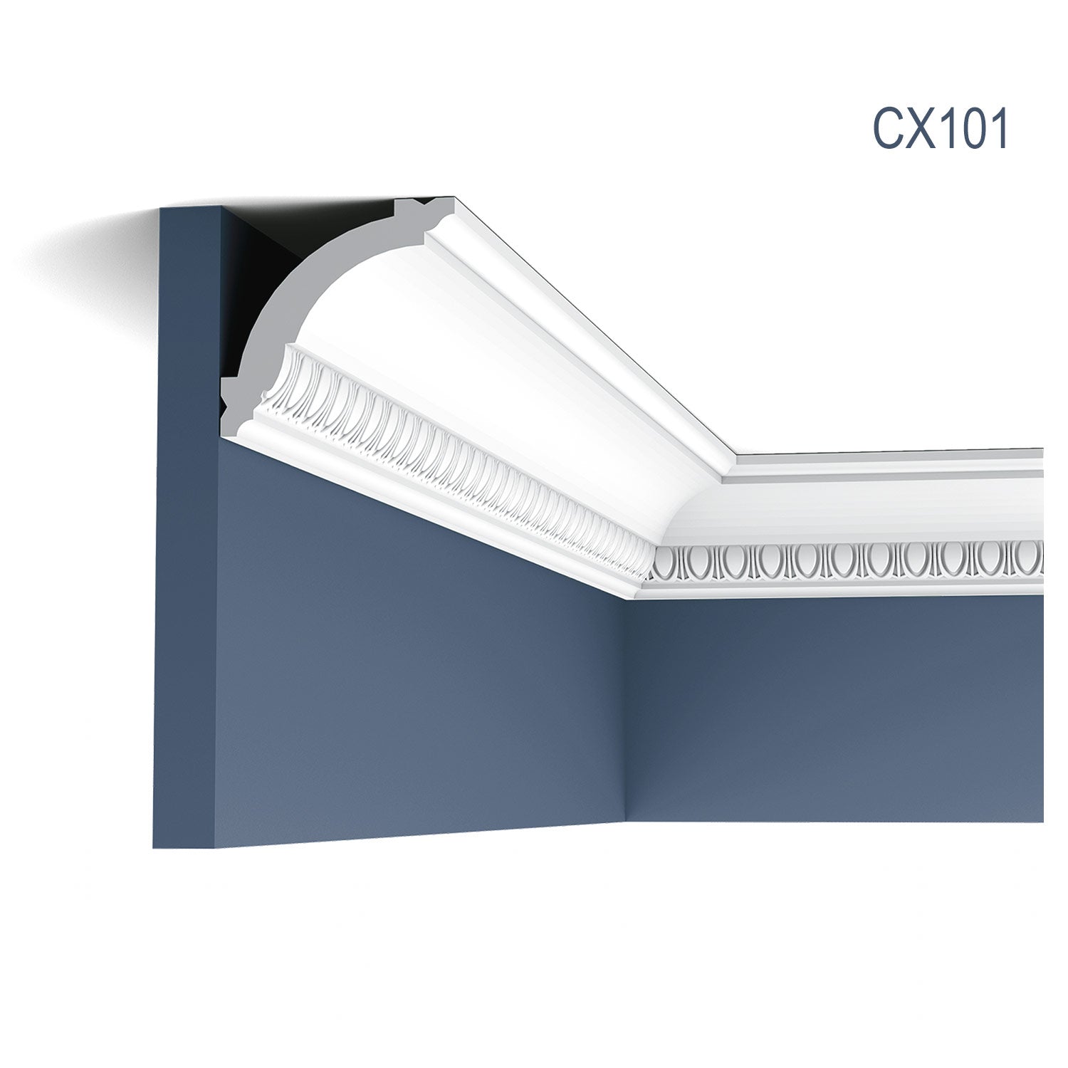 Orac Decor CX101 AXXENT 1 carton complet 22 Corniches Moulures Cimaises 44m clicktofournisseur.com