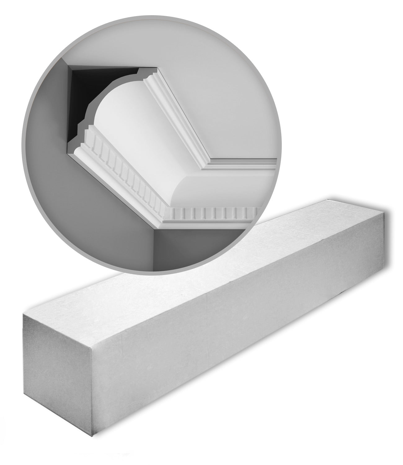 Orac Decor CX107 AXXENT 1 carton complet 13 Corniches Moulures Cimaises 26m clicktofournisseur.com