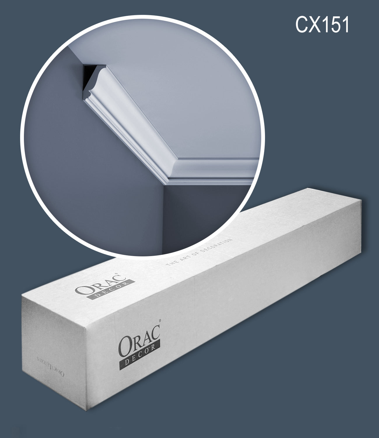 Orac Decor CX151 AXXENT 1 carton complet 60 Corniches Moulures Cimaises 120 m clicktofournisseur.com