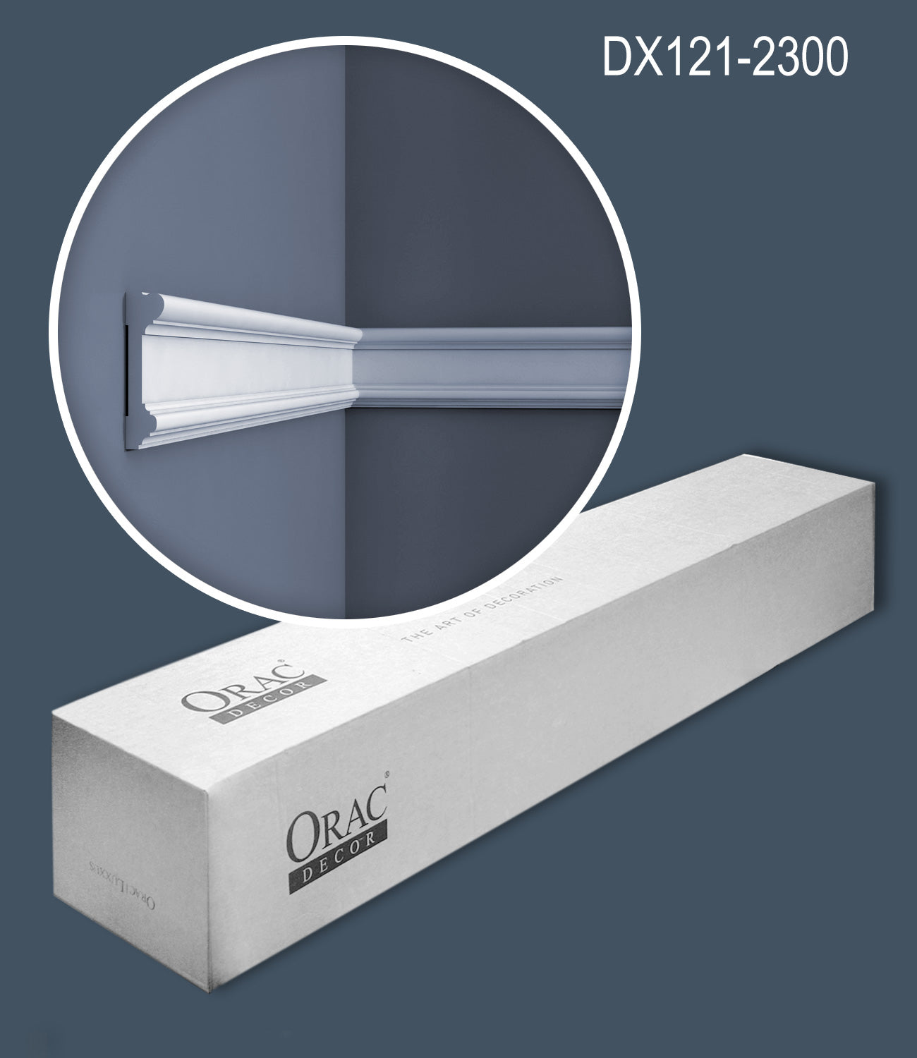 Orac Decor DX121-2300 LUXXUS 1 carton complet 16 Corniches Moulures Cimaises 36,8 m clicktofournisseur.com