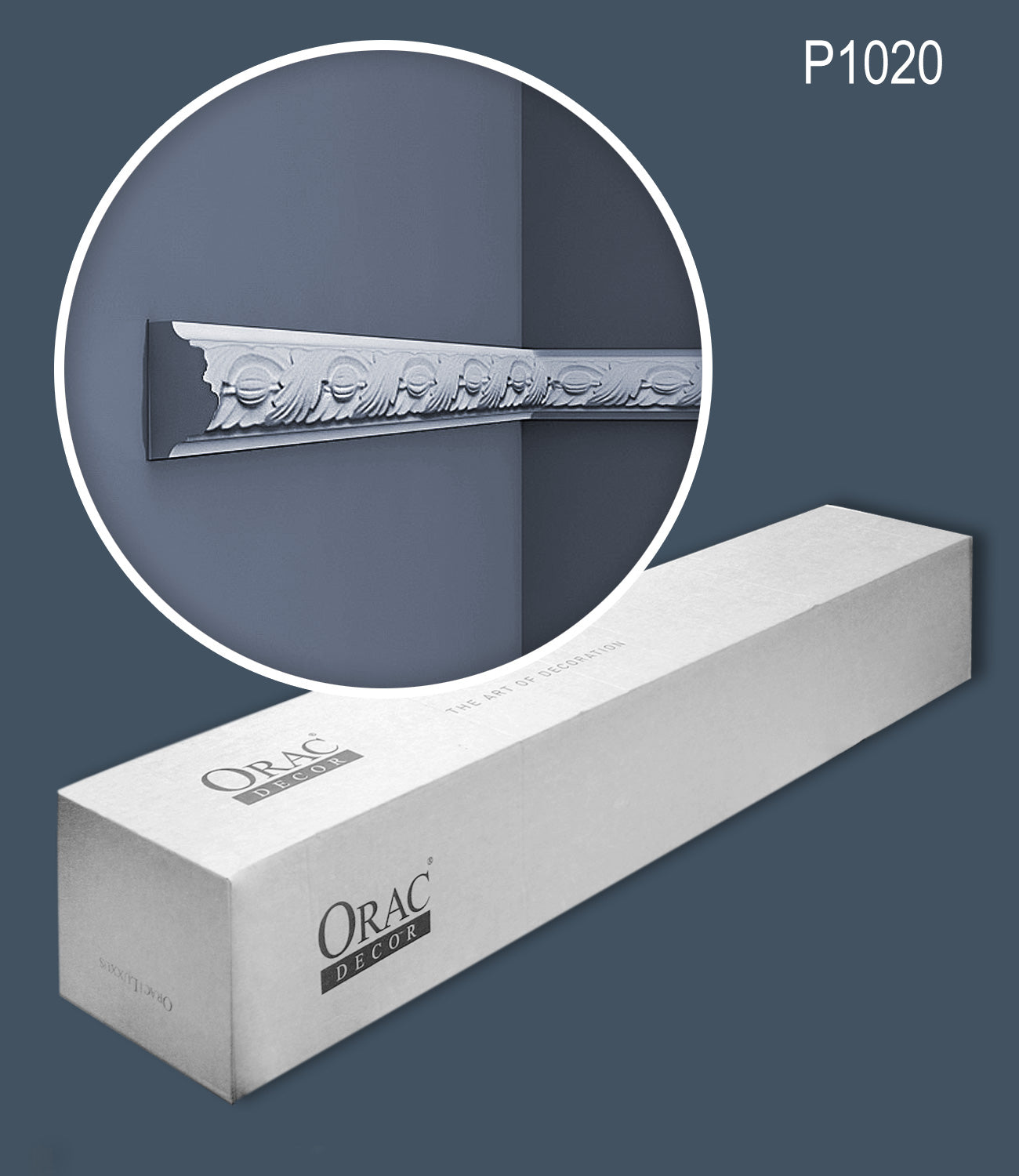 Orac Decor P1020 LUXXUS 1 carton complet 20 Corniches Moulures Cimaises 40 m clicktofournisseur.com