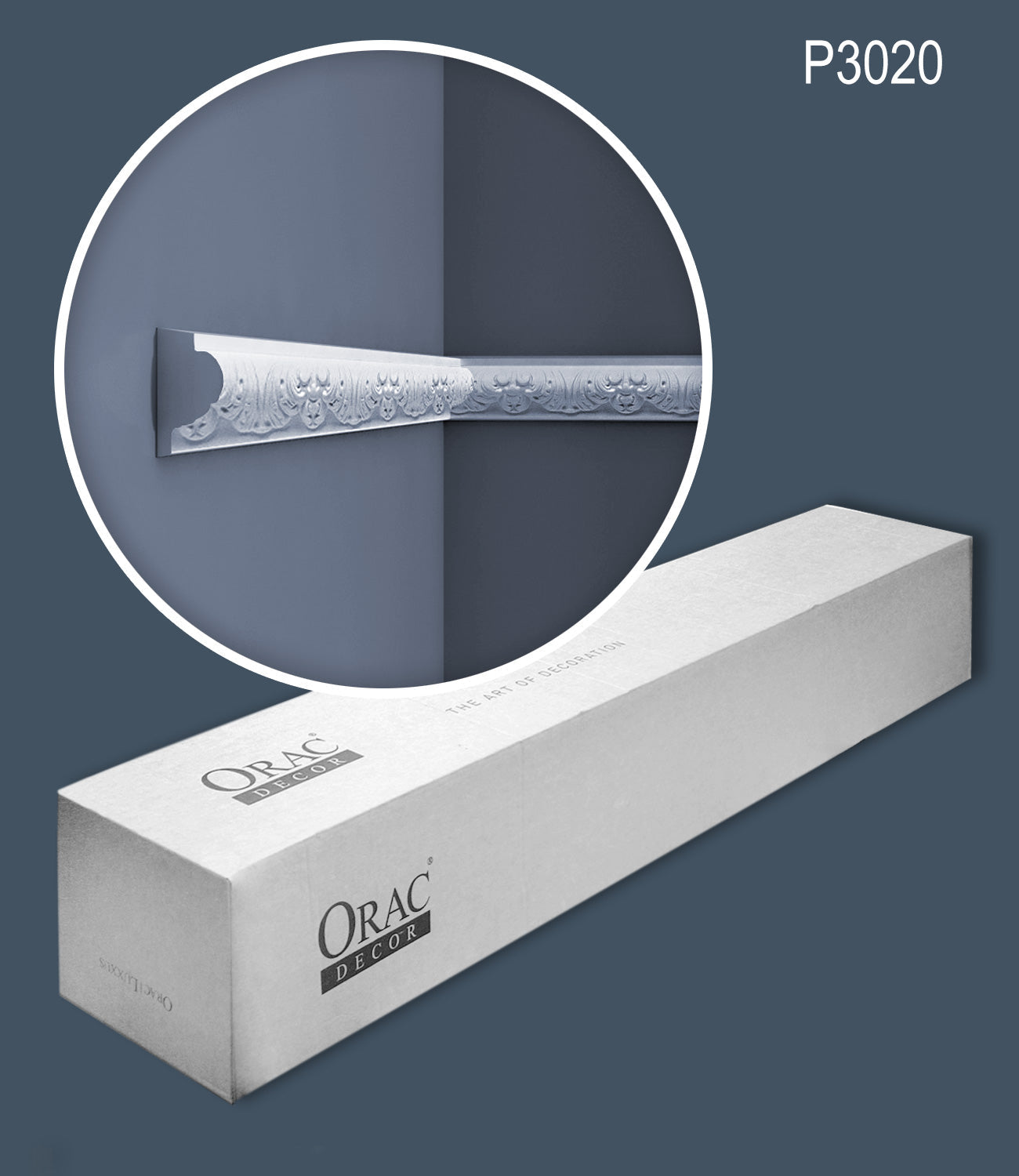 Orac Decor P3020 LUXXUS 1 carton complet 15 Corniches Moulures Cimaises 30 m clicktofournisseur.com