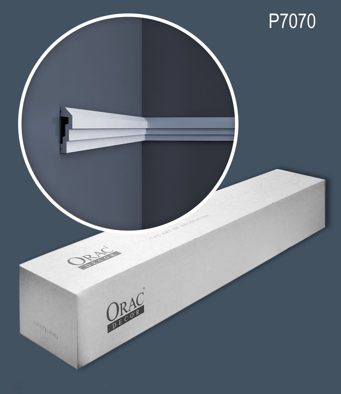 Orac Decor P7070 LUXXUS 1 carton complet 16 Corniches Moulures Cimaises 32 m clicktofournisseur.com