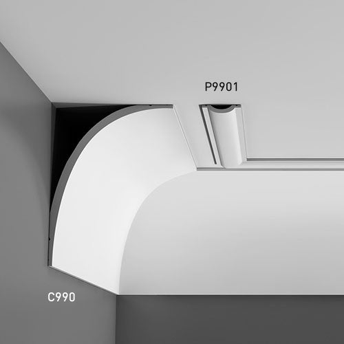 Orac Decor P9901 LUXXUS 1 carton complet 28 Corniches Moulures Cimaises 56 m clicktofournisseur.com