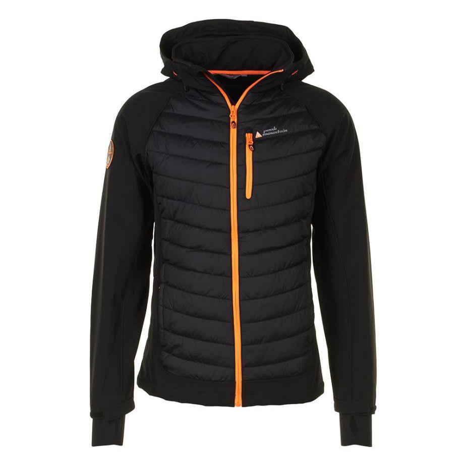 Peak Mountain Blouson bimatière homme CAPASO clicktofournisseur.com