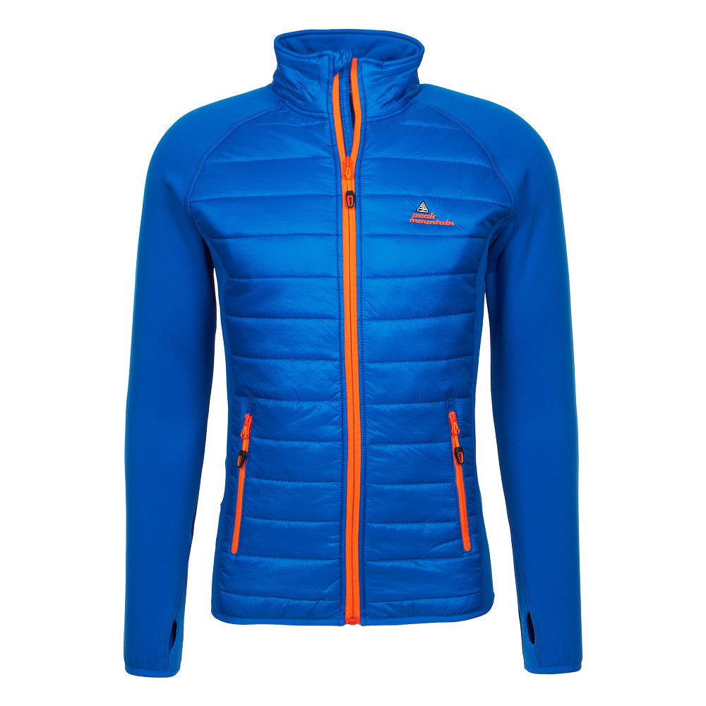 Peak Mountain Blouson polar shell bimatière homme CACER clicktofournisseur.com