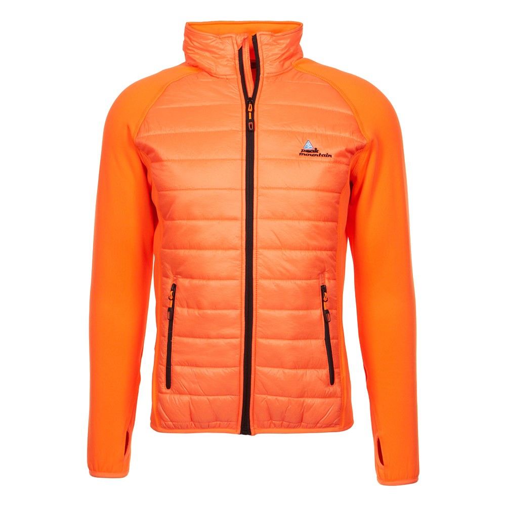 Peak Mountain Blouson polar shell bimatière homme CACER clicktofournisseur.com