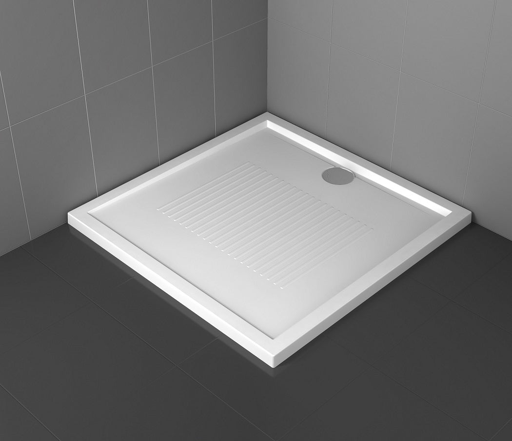 Receveur de douche carré NOVELLINI NEW OLYMPIC 80x80 cm clicktofournisseur.com