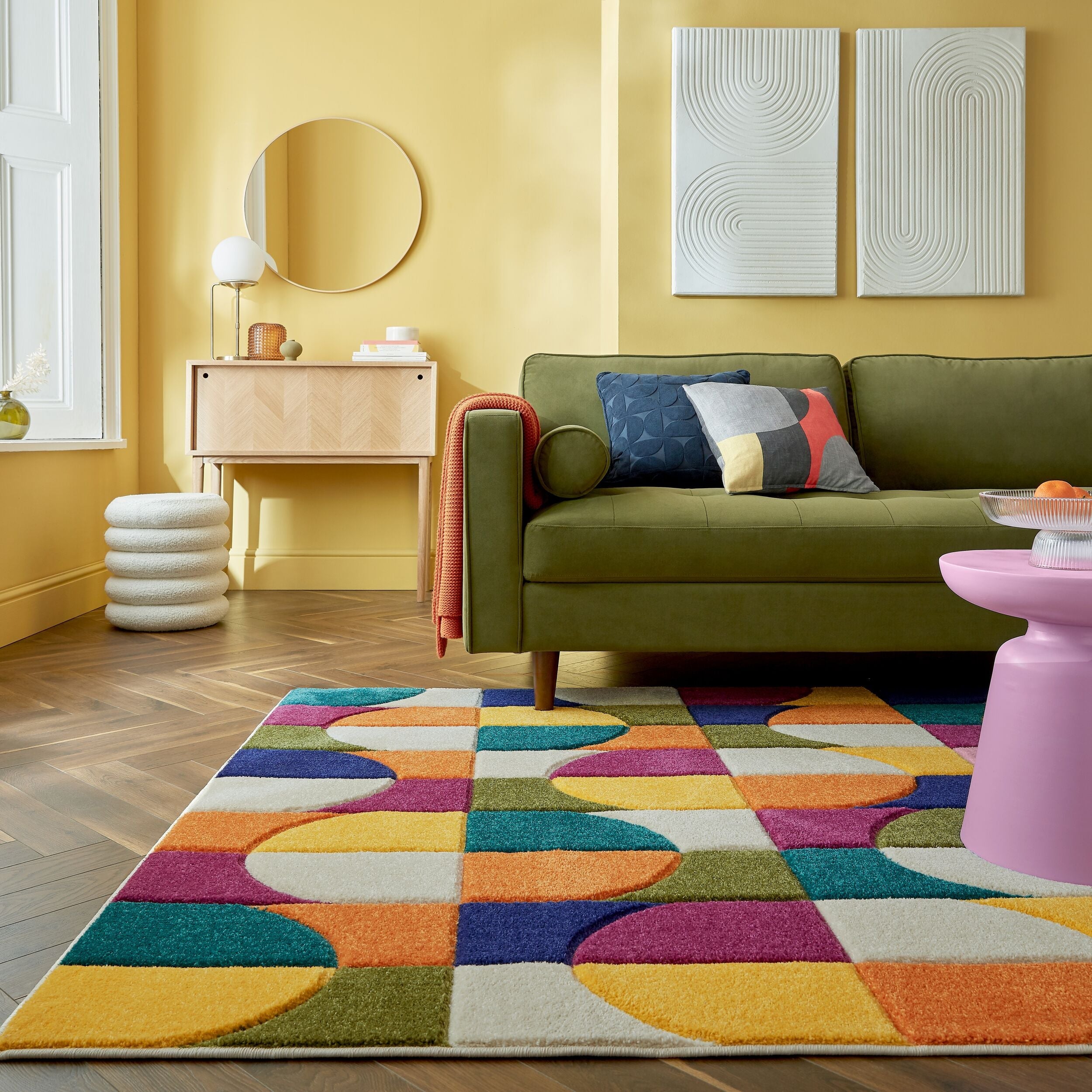 LALA designer living room rug