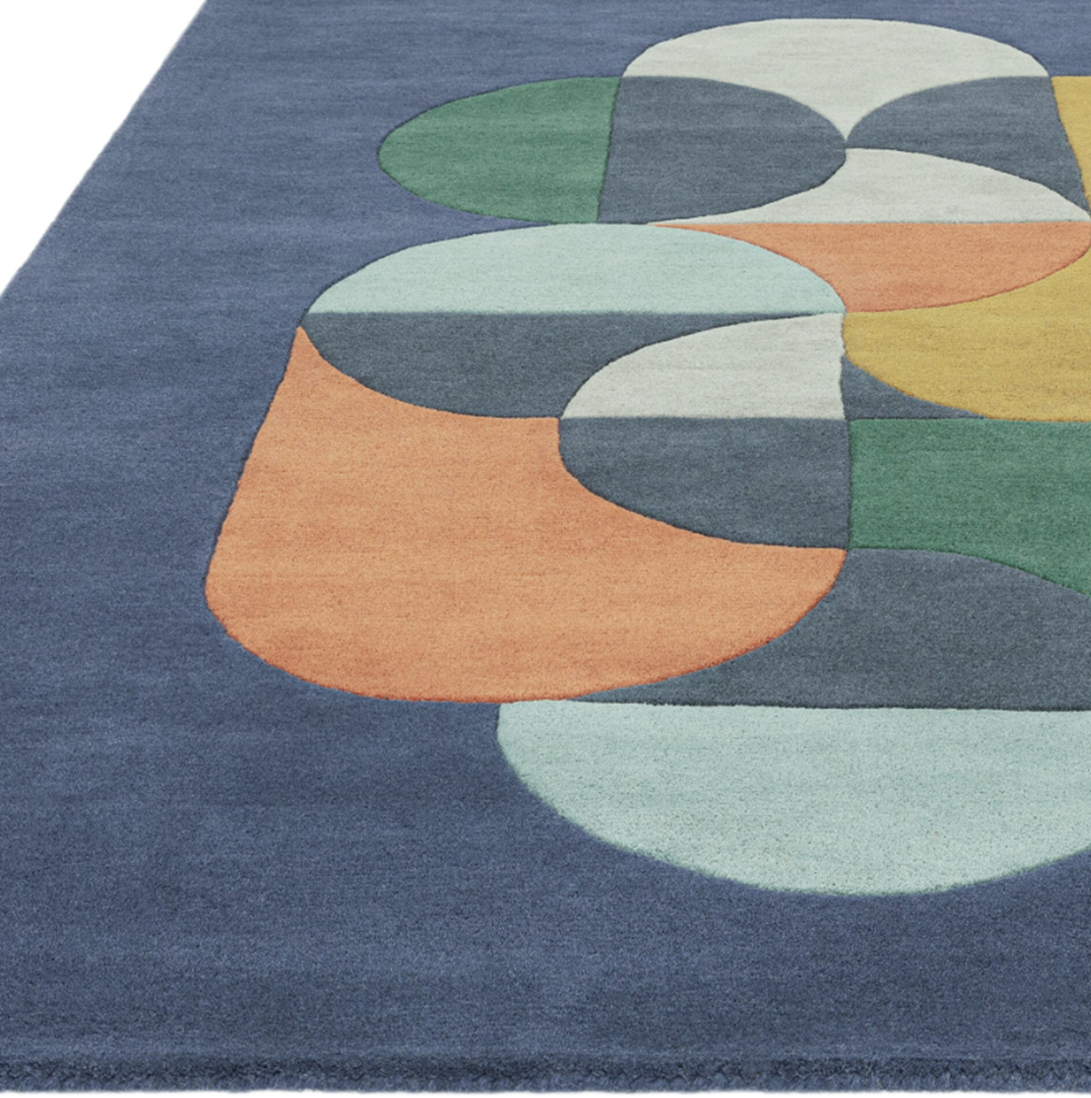 Tapis tufté main en laine SEPAL