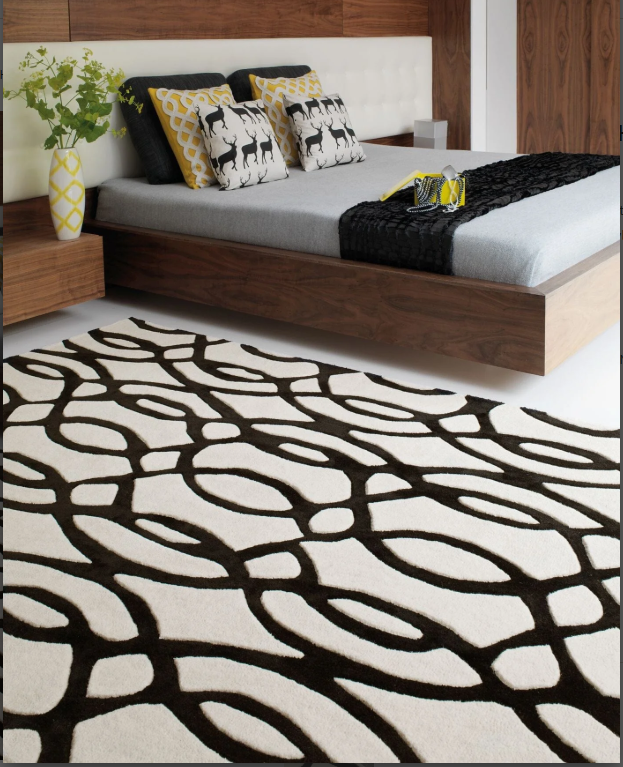 FINET hand tufted wool rug