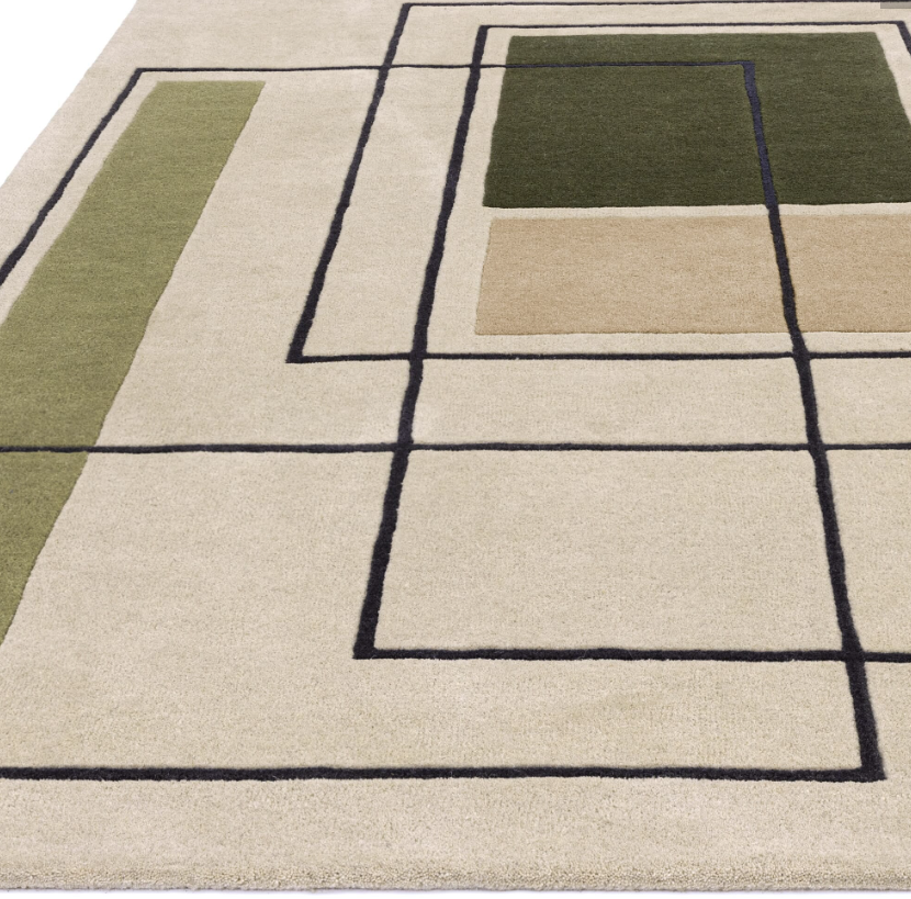 CONTOUR hand tufted wool rug