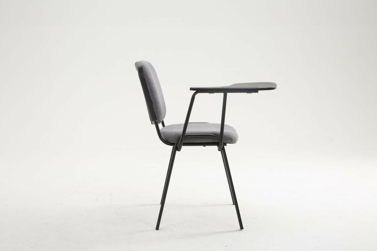 Visitor chair with Ken tablet - Gray