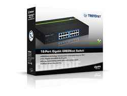 16-PORT GIGABIT GREENNET SWITCH