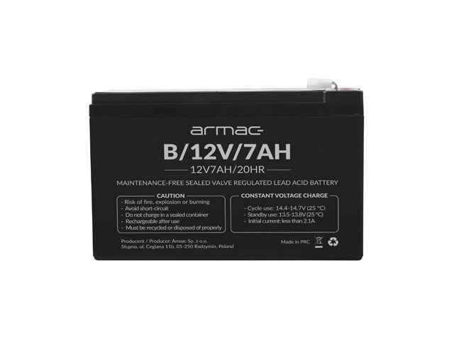 Universal gel battery for Ups Armac B/12V/7Ah