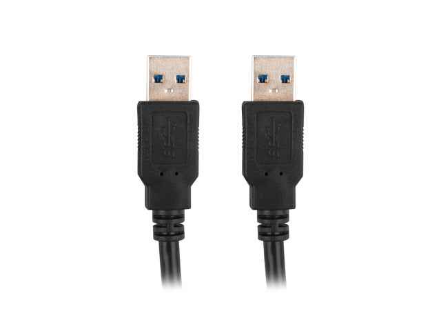 USB kaabel LANBERG cable USB-A M/M 3.0 0.5m black