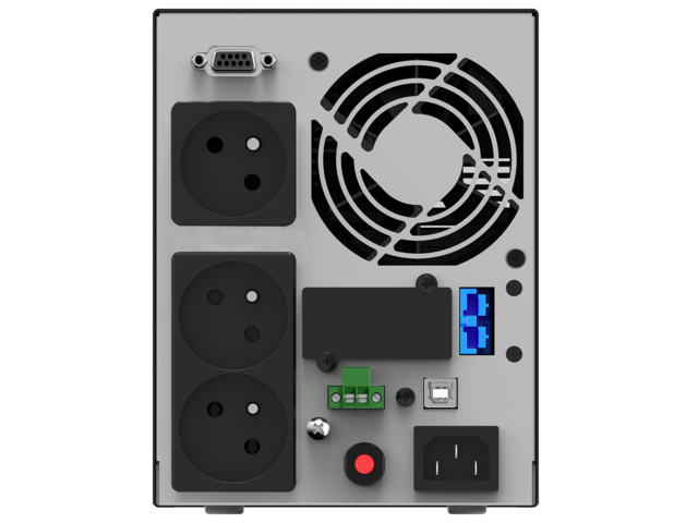 UPS ON-LINE 1000VA AT 3X FR OUT, USB/RS-232, LCD, TOWER, EPO - 0