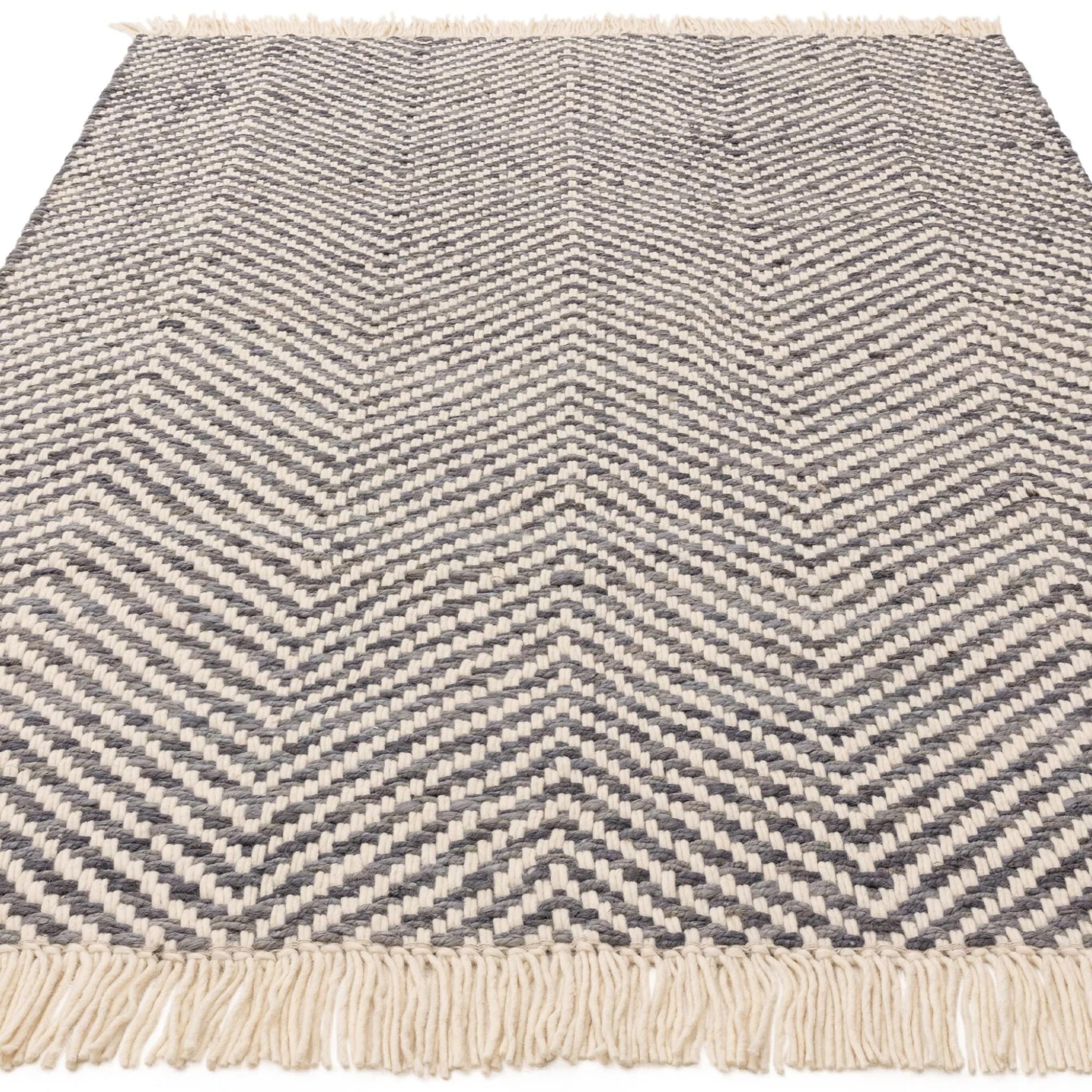 VIGA Jute and Cotton Living Room Rug