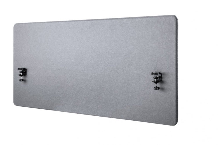 Up up acoustic desktop privacy panel with felt filling, gray (1200x600mm)