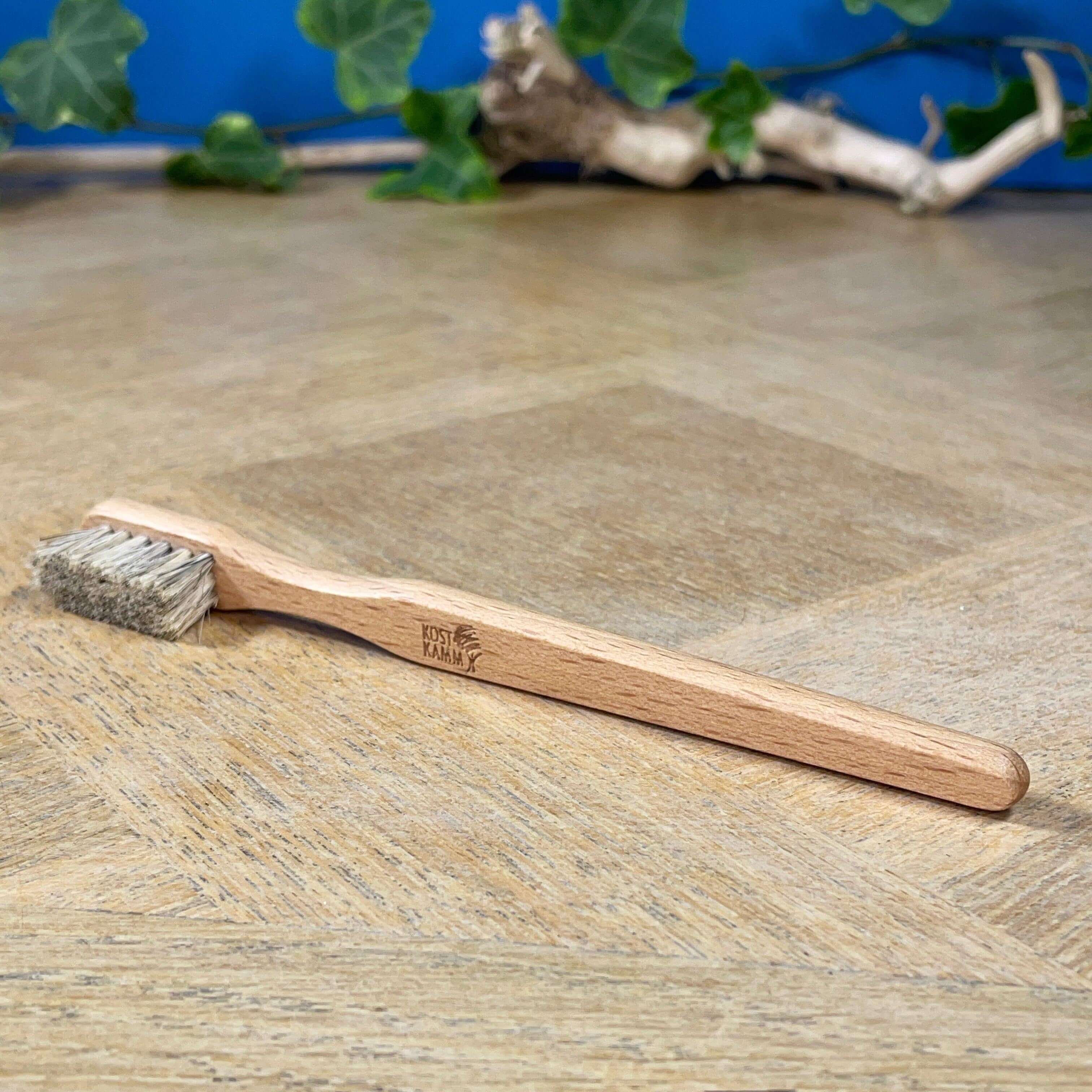 Brosse à dents poils naturels et bois de hêtre | Novela