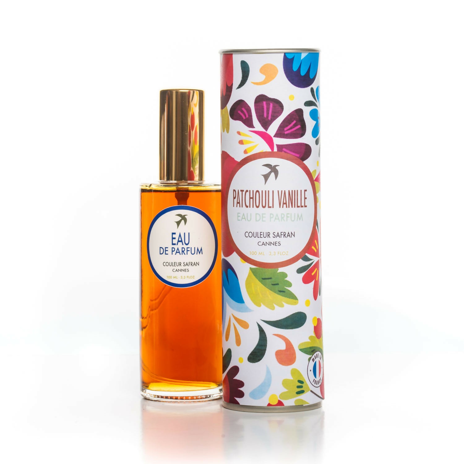 Patchouli Vanille Eau de Parfum, hergestellt in Frankreich – 100 ml