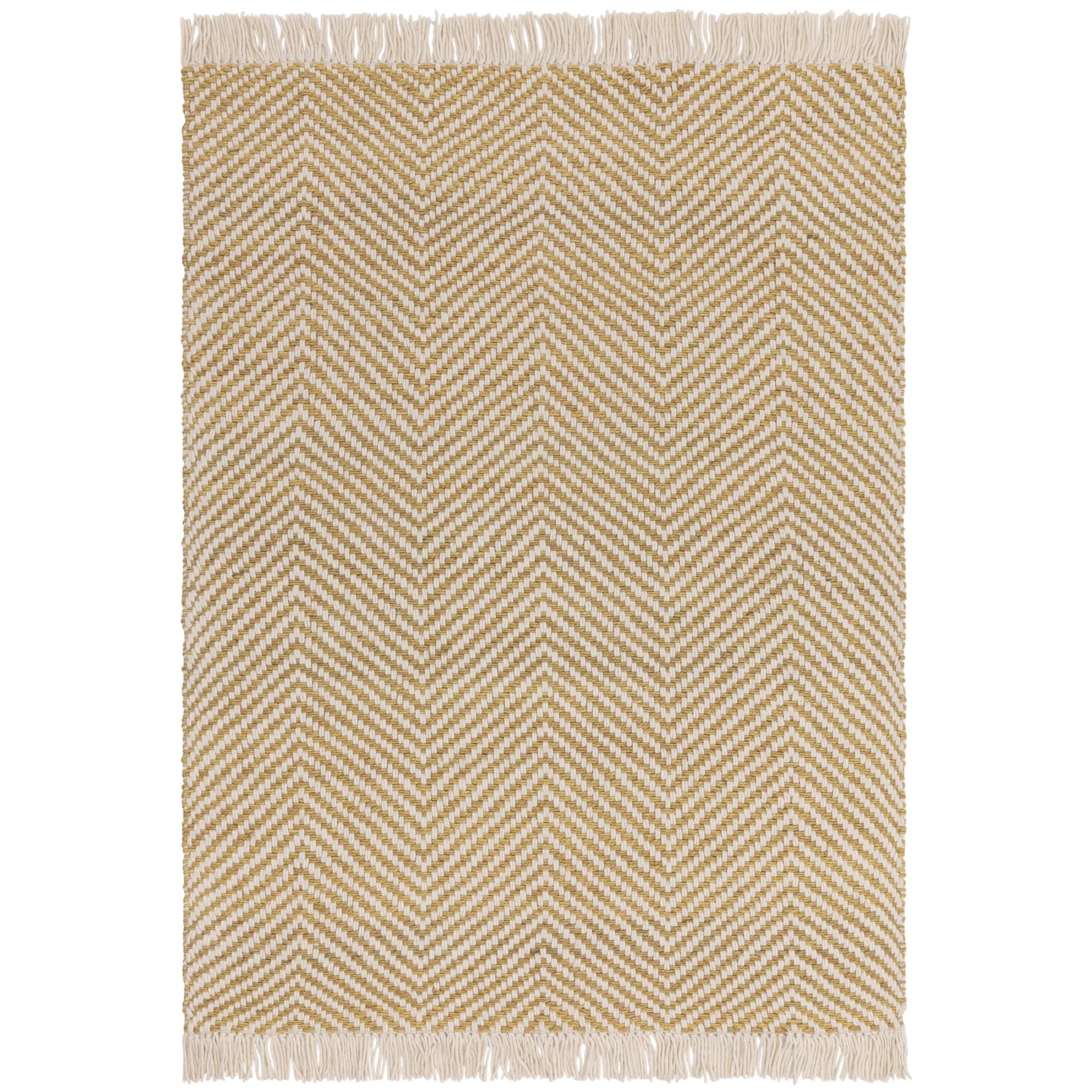 VIGA Jute and Cotton Living Room Rug