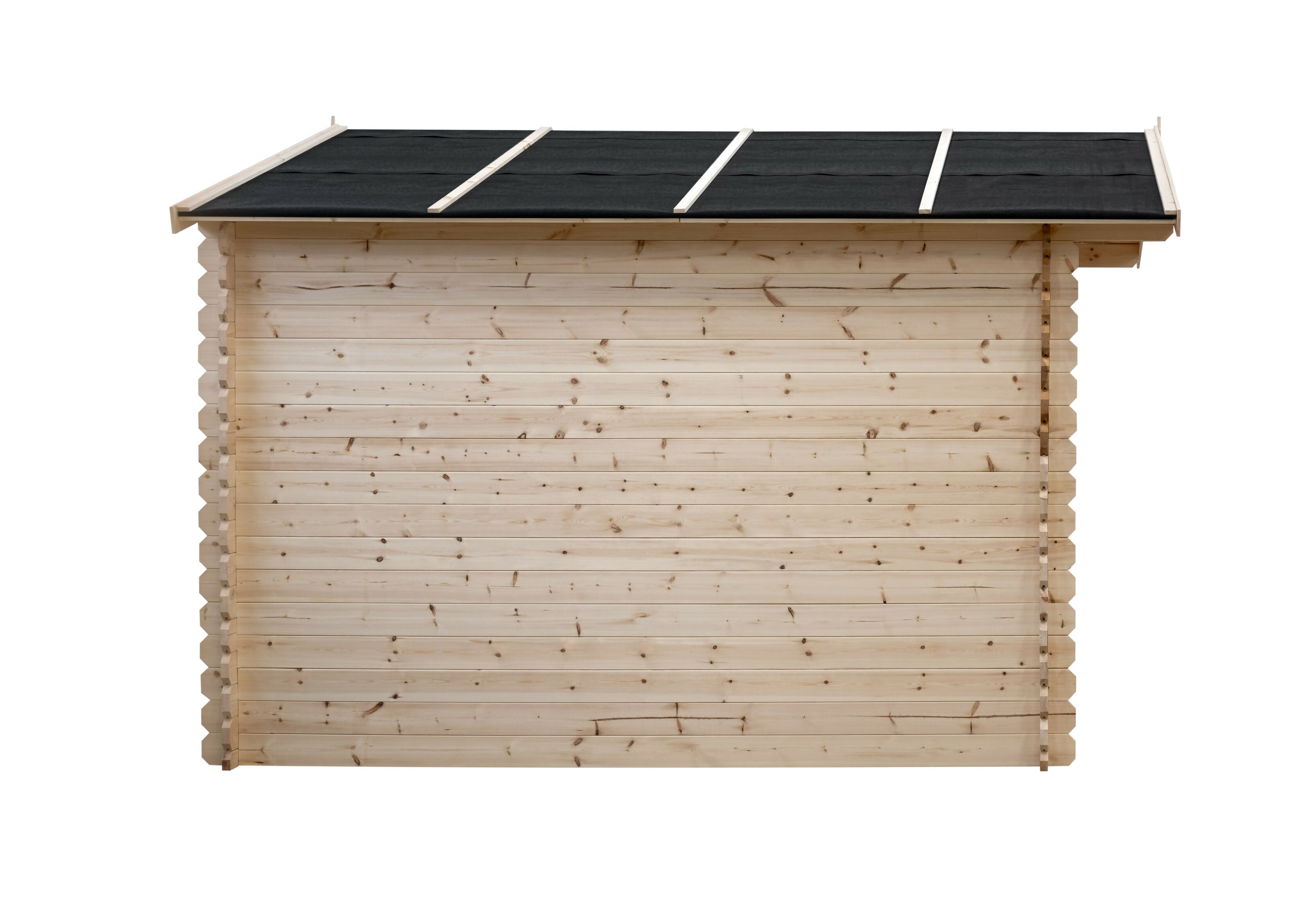 Wooden garden shed, usable surface area 9.9m², 388x298x235cm, INT021/INEKSA