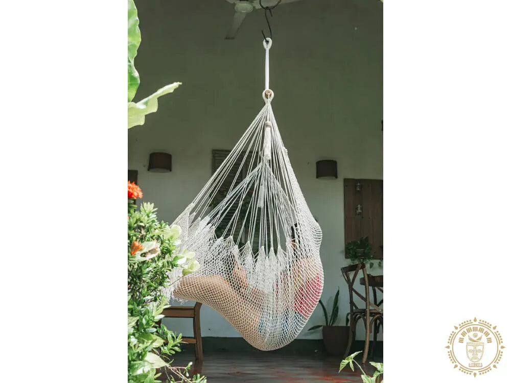 Hammock Chair XL “Camoapa” Embroidery Crochet