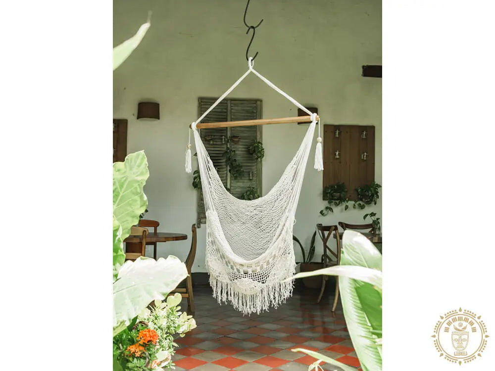 Hammock Chair L “Camoapa” Embroidery Crochet