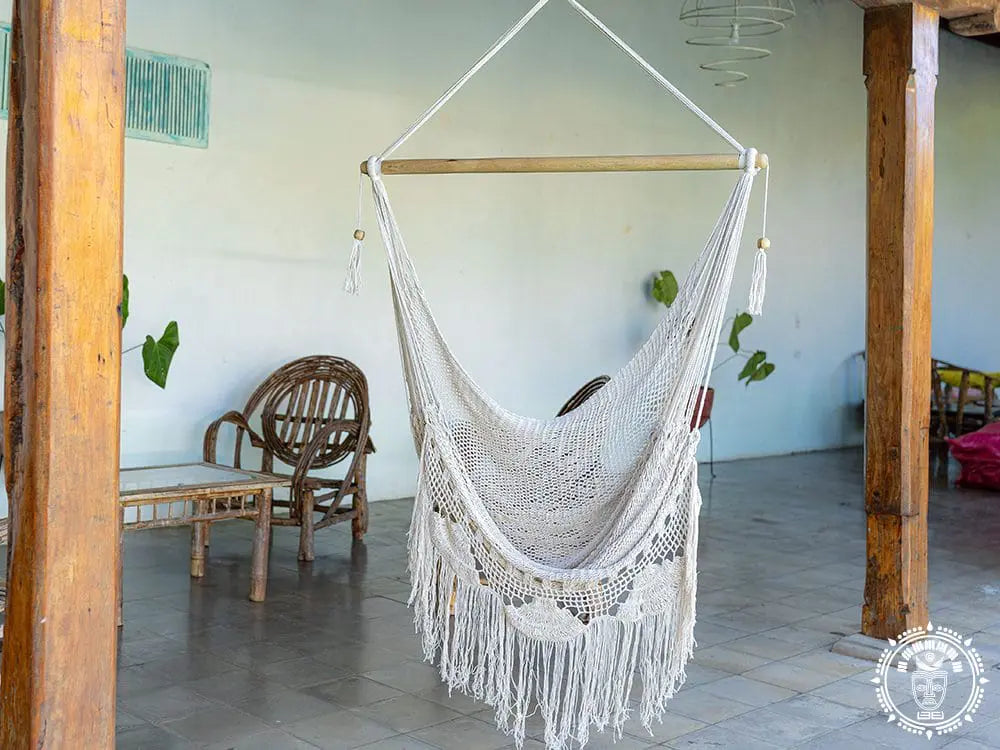 Hammock Chair L “Camoapa” Embroidery Crochet - 0