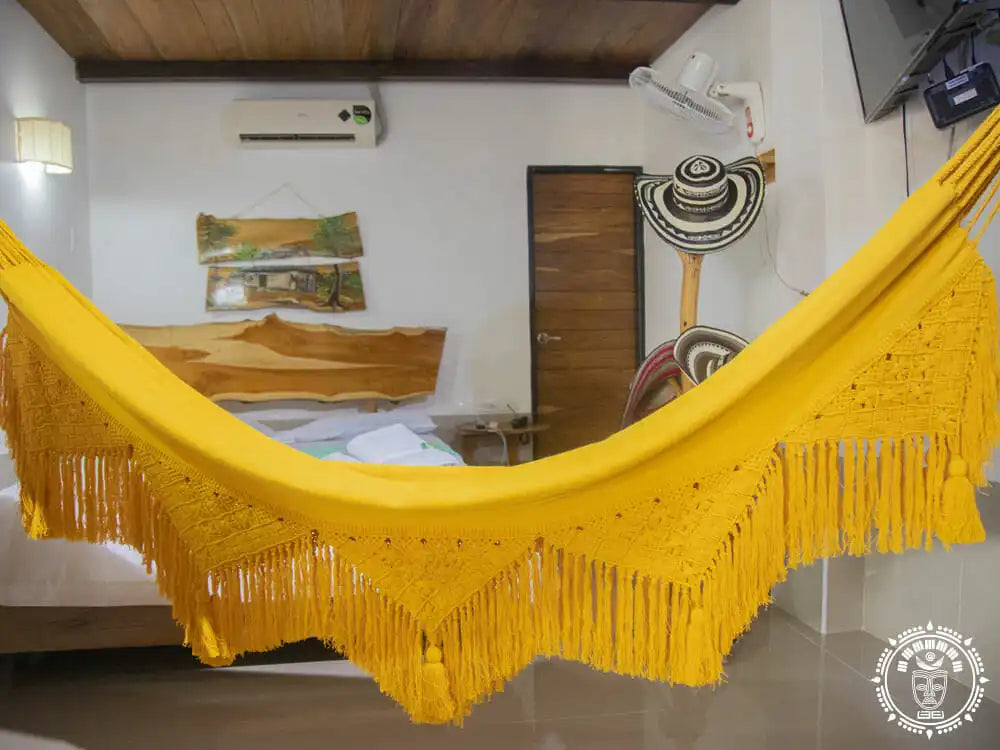 Hammock L Macramé Ocher