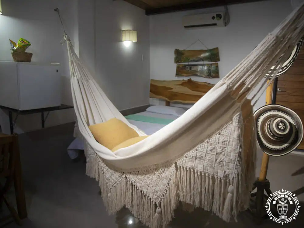 Hammock L Macramé Ecru