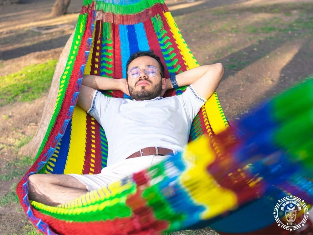 Mexican hammock Maya XXL “Alebrije 2”