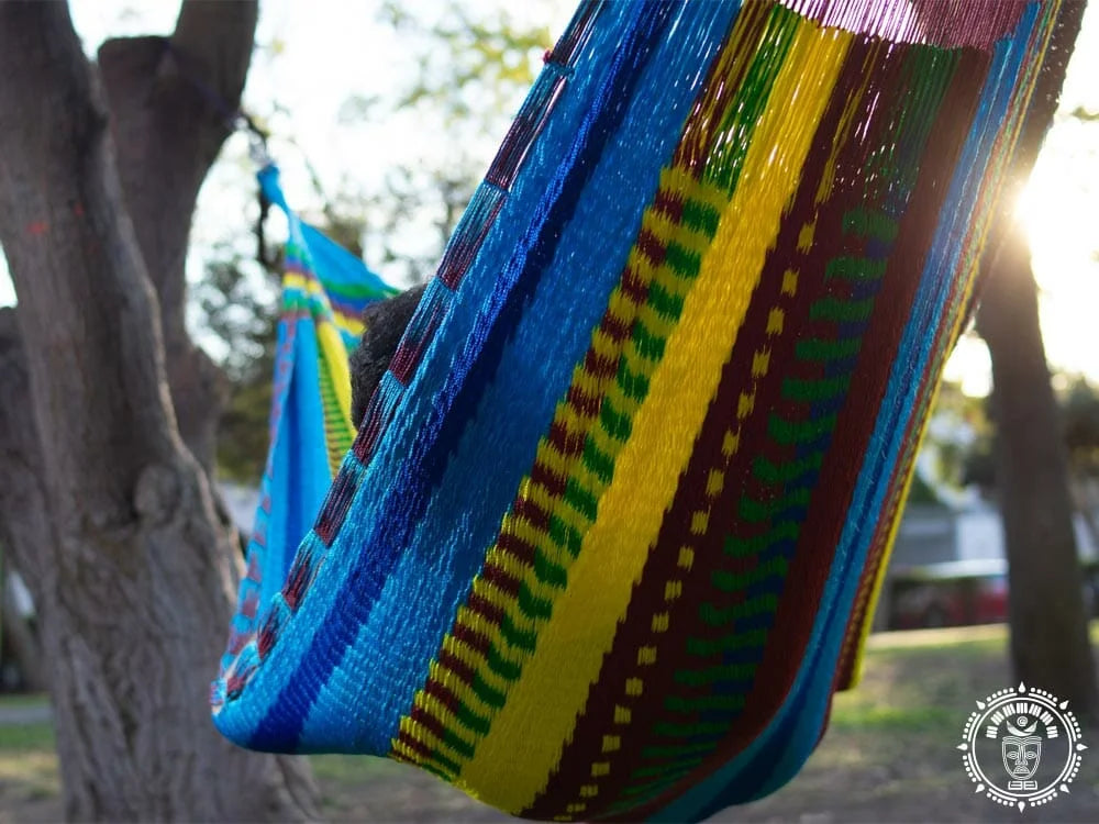 Hamac mexicain Maya XXL « Alebrije 2 »