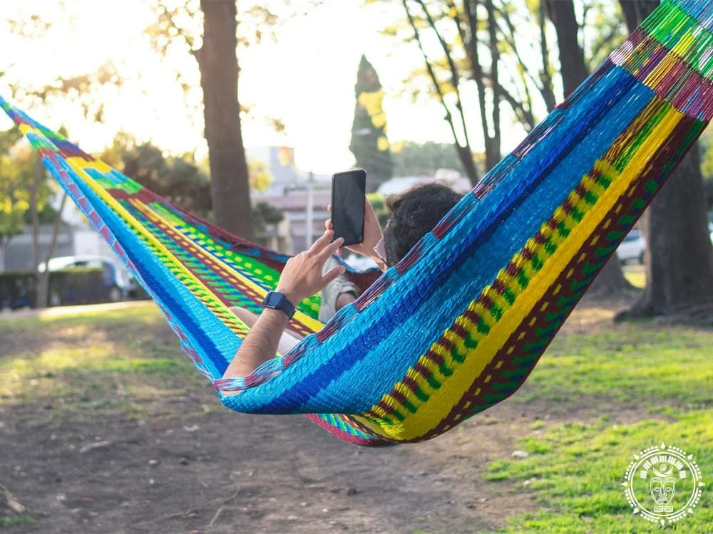 Mexican hammock Maya XXL “Alebrije 2”