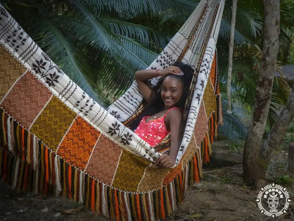 XL hammock “Indígena Blanca”