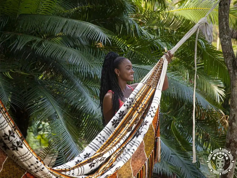 XL hammock “Indígena Blanca”