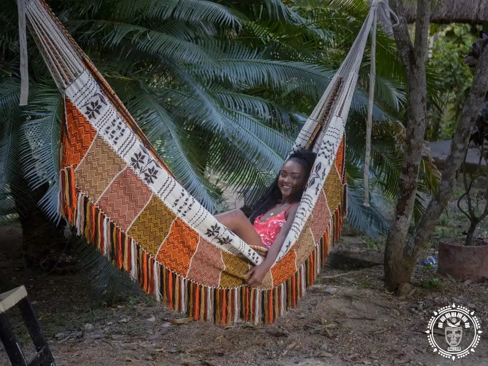 XL hammock “Indígena Blanca”