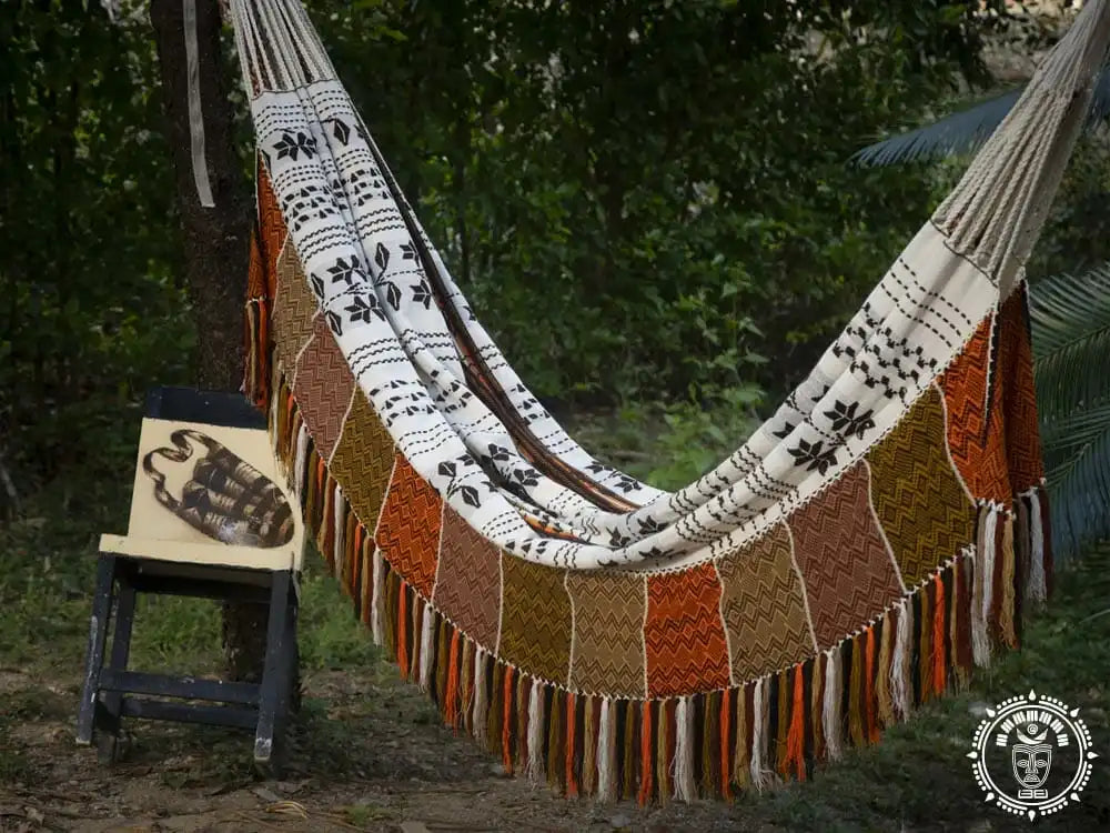 XL hammock “Indígena Blanca”