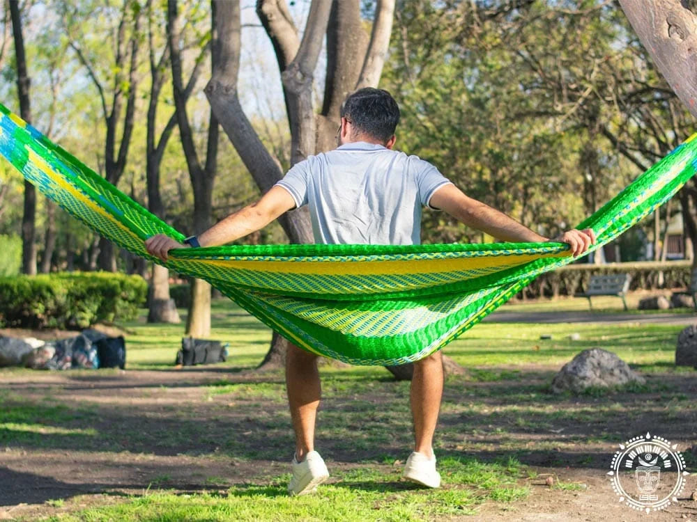 Hamac mexicain Maya XXL « Guacamaya »