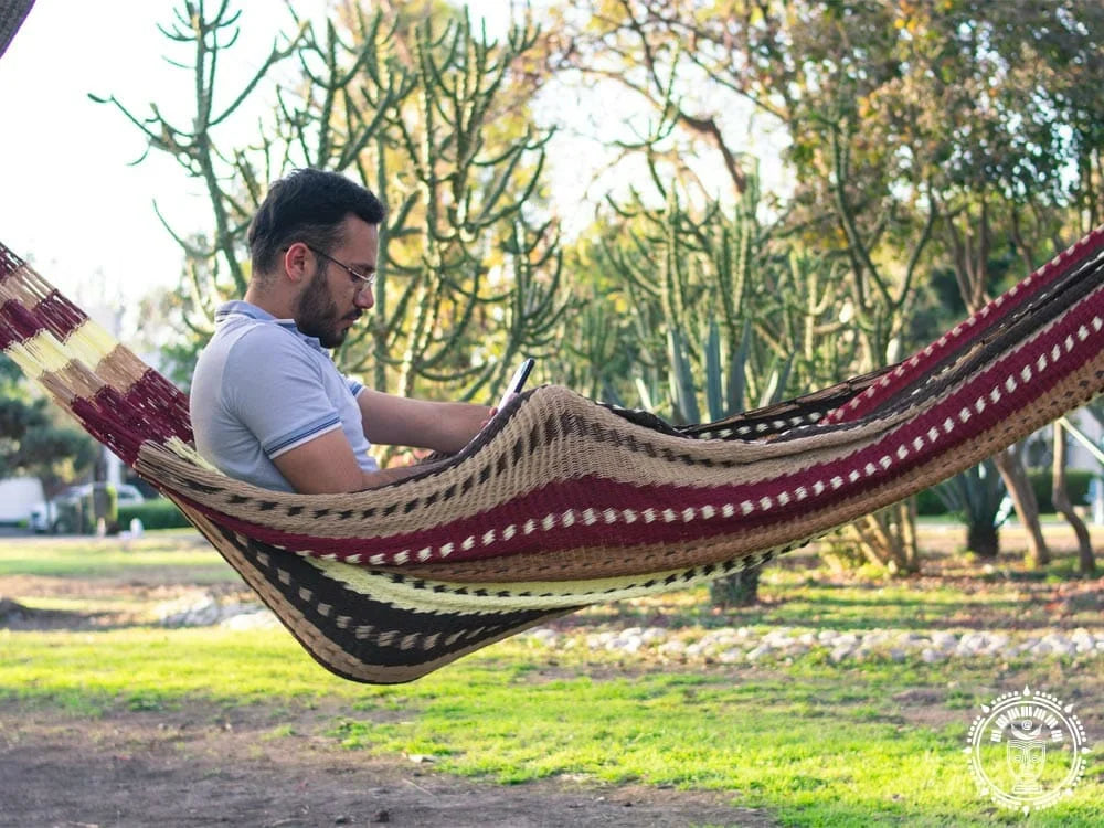 Mexican hammock Maya XXL “Tecolote 2” 