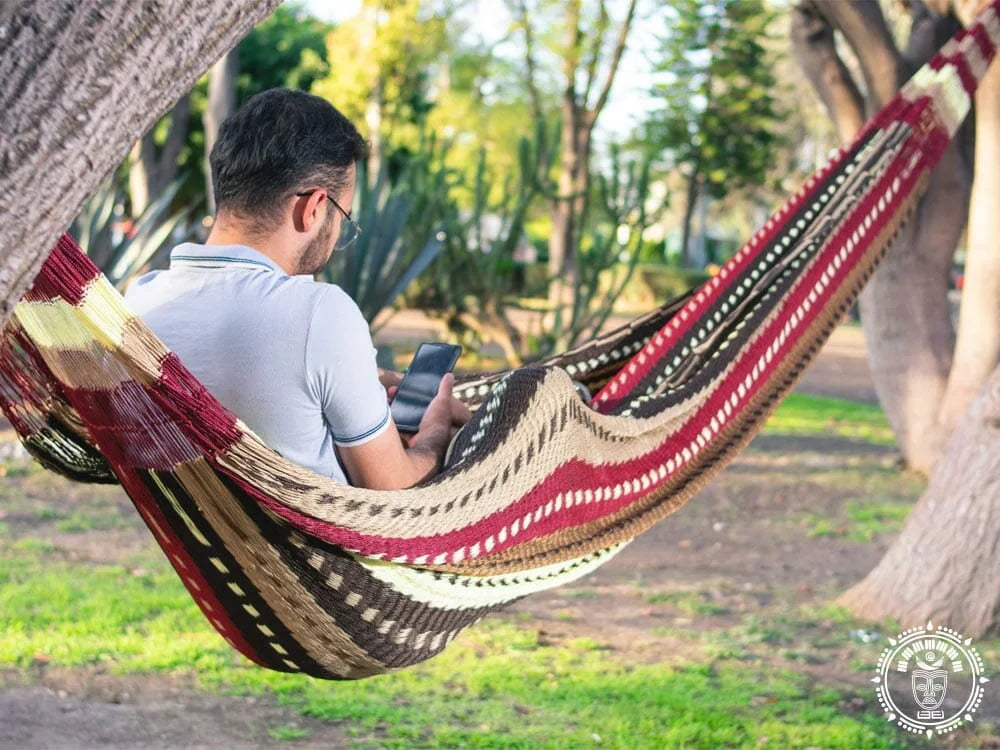 Mexican hammock Maya XXL “Tecolote 2” 